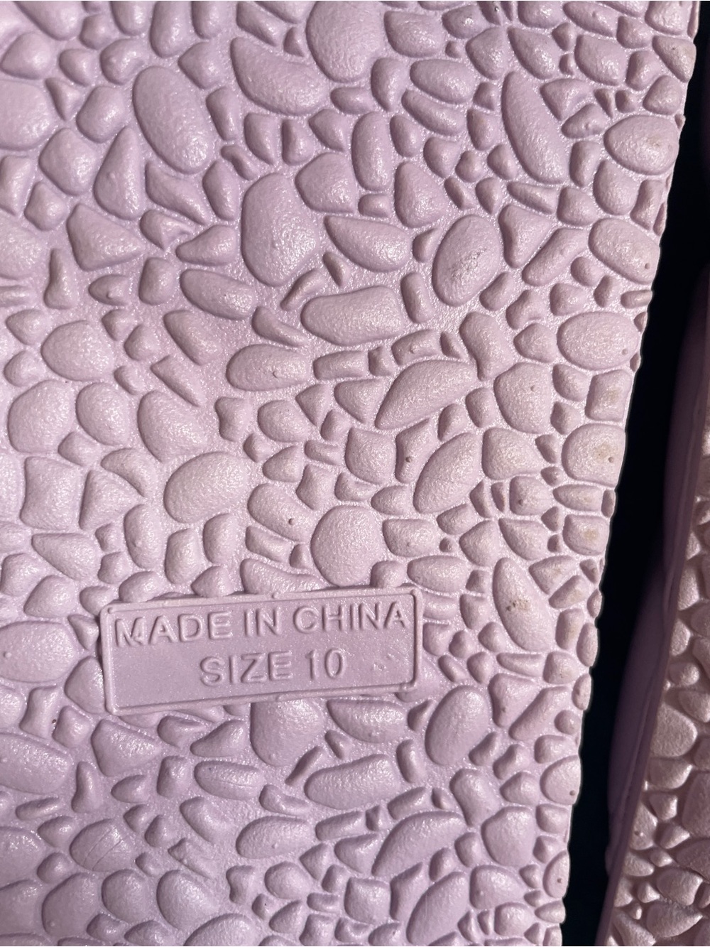 NO BOUNDARIES Lilac Padded Slide Sandals - Women's size 10 NWT - Picture 5 of 8